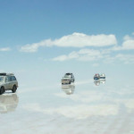 The Salar covered with water