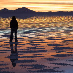 Sunset Salar de Uyuni